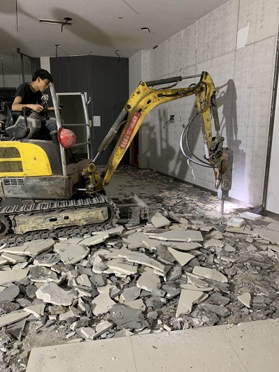 屋面拆除  人工拆除混凝土 室內混凝土地面拆除